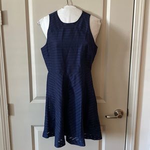 Banana Republic cocktail dress, navy blue, with liner 4Petite